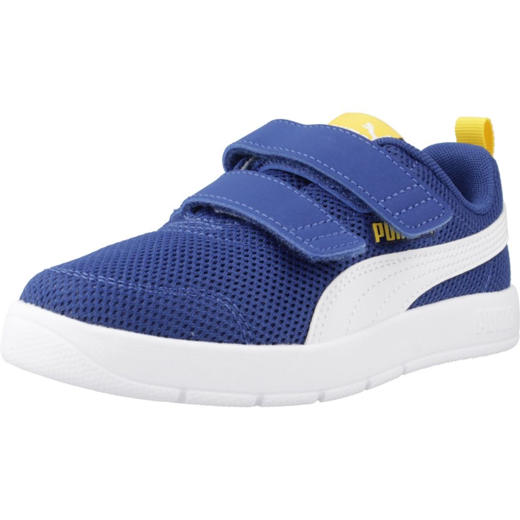 Chaussures Puma Courtflex V3 Mesh Ps Colour Bleu