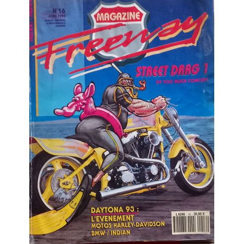 Freeway / 7 X Magasines Moto / Lot 2 /