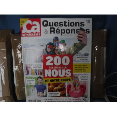 Ça M'intéresse , Questions Et Réponses N°49