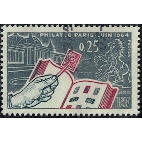 France 1963 Oblitéré Used Exposition Philatec 1964 Paris Y&t Fr 1403 Su