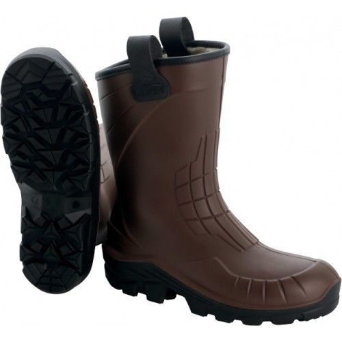 Bottes De Sécurité Fourrées - Pu Aerotech S5 Ci Fo A E Sr - Marron - T41 Delta Plus