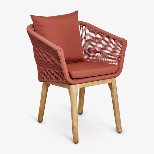 Lot De 4 Chaises De Salle À Manger Barker Rouge Tuile
