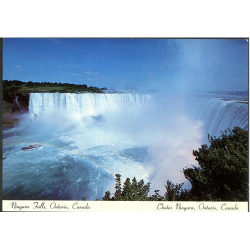 Carte Postale Chutes Niagara, Ontario, Canada