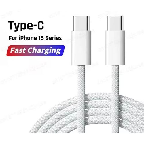 Câble Charge rapide USB Type-C vers USB Type C Cordon PD 60W 1M