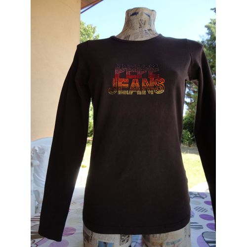 T-Shirt Pepe Jeans Coton S Marron