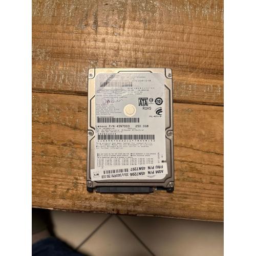 Disque dur Sata 2.5" 250 Go 5400rpm HJA2250BH 45N7003