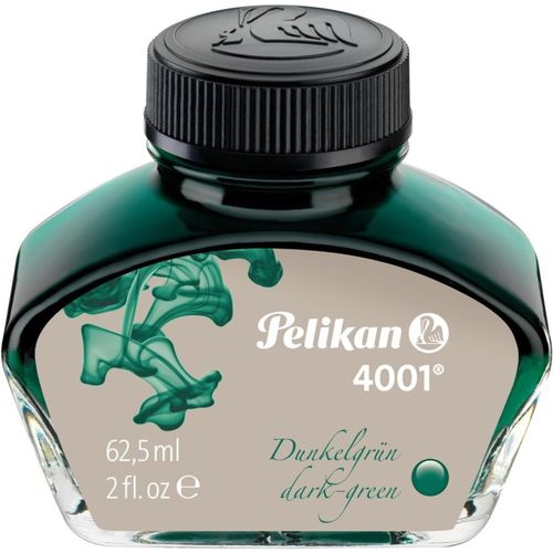 Pelikan Encre 4001 Dans Un Flacon En Verre, Vert Foncé