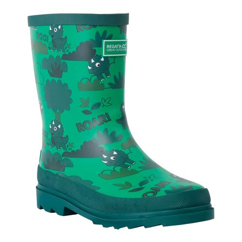 Regatta - Bottes De Pluie Mudplay - Enfant - 35 Fr - Vert