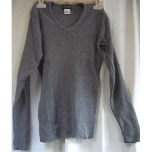 Pull Somewhere " Une Envie De Naturel " - Gris - Taille 34/36