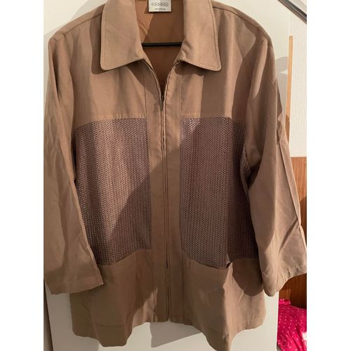 Veste Pour Femme, Canda, Taille 52/54, Couleur Marron.