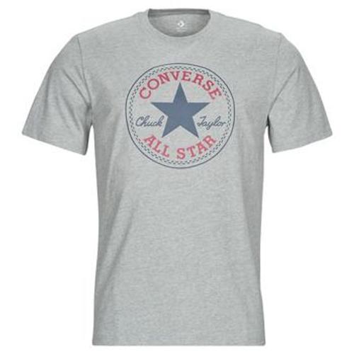 T-Shirt Converse Go-To All Star Patch Logo Gris