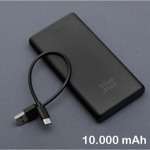 Batterie Externe Powerbank Bluestar De 10.000 Mah 10w Usb-C + Usb-A