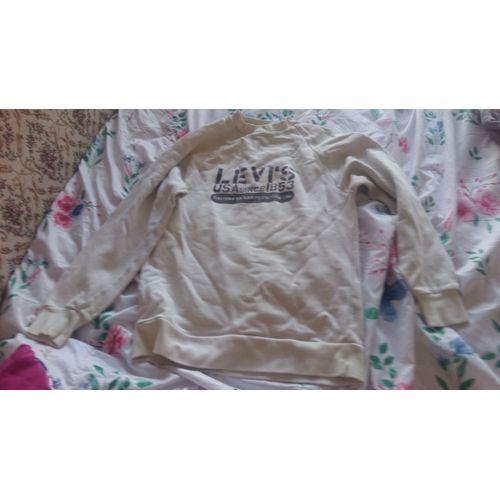 Sweat Levi's Garçon Blanc Taille S