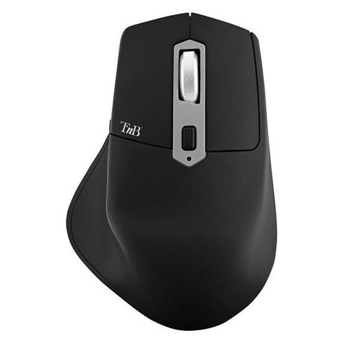 T'nB iClick DUAL CONNECT - Souris - USB-A, Bluetooth - récepteur sans fil USB - noir