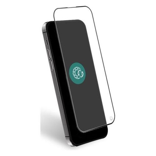 Force Glass Original - Protection D'écran Pour Téléphone Portable - 2.5d - Verre - Couleur De Cadre Noir - Pour Apple Iphone 14 Pro, 15 Pro