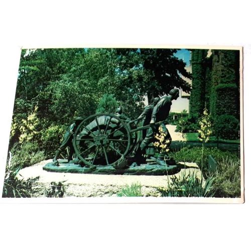 Carte Postale De Salt Lake City Aux U.S.A. Représentant Le Mémorial Des Pionniers Mormons-Avec Correspondance Personnelle Au Verso-Timbrée Et Oblitérée Le 6/08/1982 À Pocatello Dans L'idaho Etats-Unis