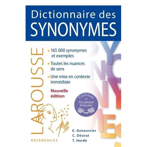Dictionnaire Des Synonymes