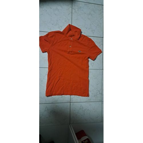 Polo Lacoste Orange Enfant Orange