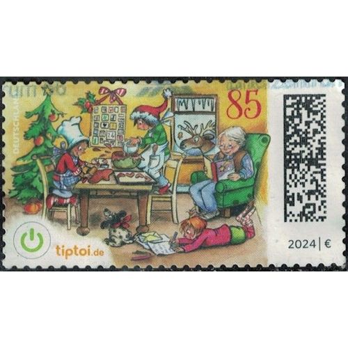 Allemagne 2024 Oblitéré Used Pâtisserie De Noël Tiptoi Ravensburger Su