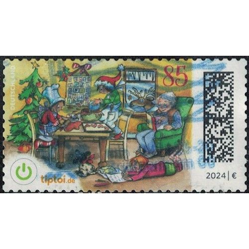 Allemagne 2024 Oblitéré Used Pâtisserie De Noël Tiptoi Ravensburger Su