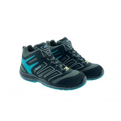 Chaussures De Sécurité Hautes Indianapolis Mid S3 Esd Src - Noir T42 Aboutblu