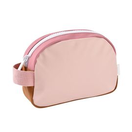Trousse De Toilette Effet Gomme Faro Dusty Pink - Rose