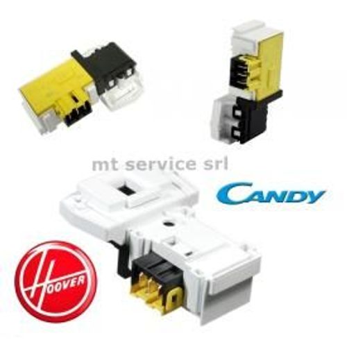 Sécurité p1109 de porte, Fermeture, Verrou hublot d'origine Lave-linge - 41016879, 41046787,09201035 41016789,41041367,49030389 91201208 Lave-linge CANDY, HOOVER, ZEROWATT, ROSIERES