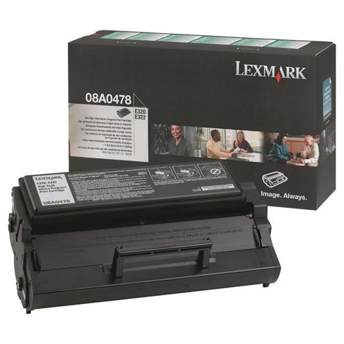 Lexmark - À rendement élevé - noir - original - cartouche de toner LCCP, LRP - pour Lexmark E320, E322, E322n, E322tn