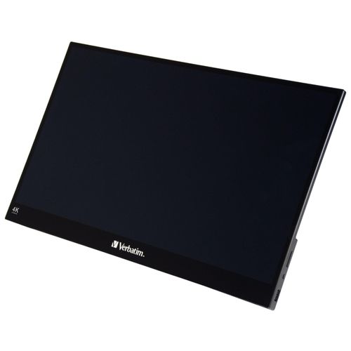 Verbatim PMT-17-4K - Écran LCD - 17.3" - portable - écran tactile - 3840 x 2160 4K - IPS - 400 cd/m² - 1200:1 - 6 ms - HDMI, 2xUSB-C