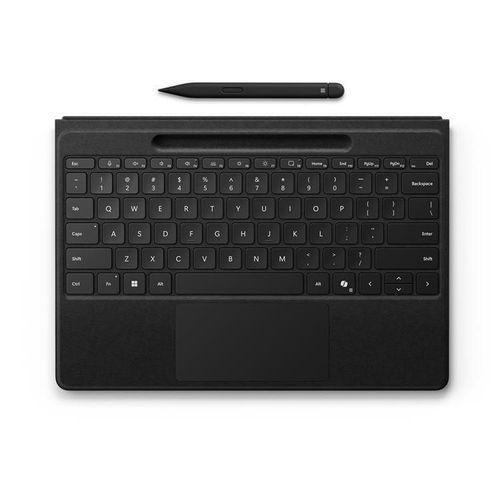 Microsoft Surface Pro Flex Keyboard - Clavier - avec pavé tactile, accéléromètre, plateau de rangement et de chargement du Surface Slim Pen 2 - rétroéclairé - sans fil - Bluetooth LE - AZERTY -...
