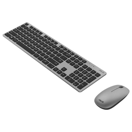 ASUS W5000 - Ensemble clavier et souris - 100% - sans fil - 2.4 GHz - gris