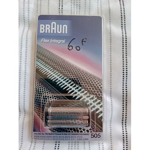 Lame de rasoir de rechange Braun Flex Intégral modèle 505