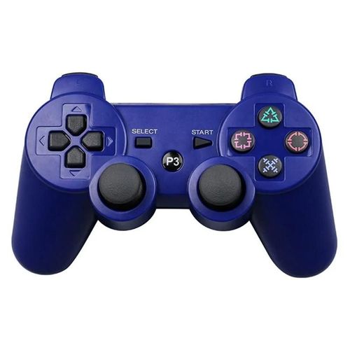 Manette Bluetooth Sans Fil Pour Sony Ps3, Manette De Jeu, Manette De Jeu Play Station 3, Poignée À Distance Pour Sony Playstation 3-Bleu