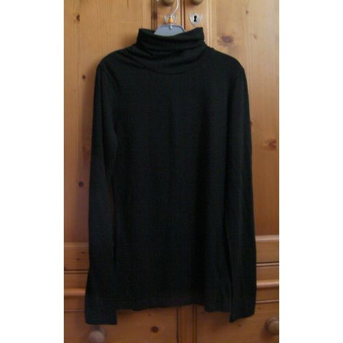 Sous-Pull Noir H&ampm - Taille 12/14 Ans