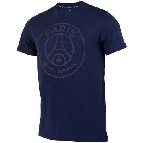 6 Ans - T-Shirt - Paris Saint Germain - Collection Officielle - Bleu - Coton - Manches Courtes