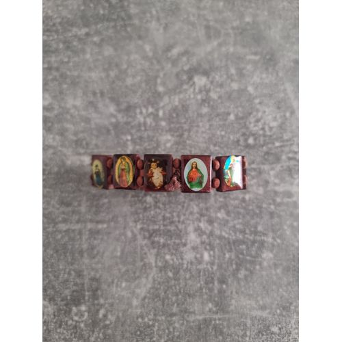 Bracelet Religieux En Bois