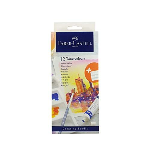Faber-Castell 169612 Peinture À L'eau Multi 9 Ml Tube 12 Pièce(S)