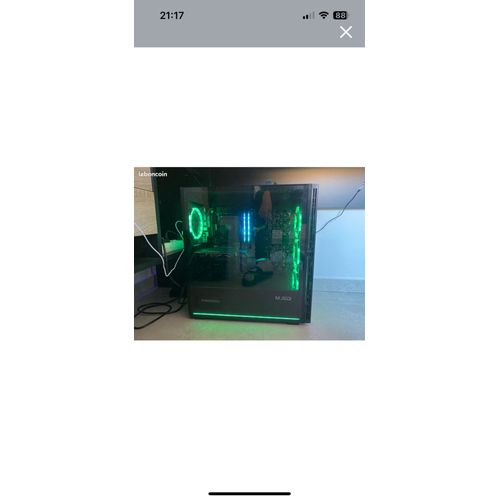 PC GAMER AMD Ryzen 7 - Ram 16 Go - DD 500 Go
