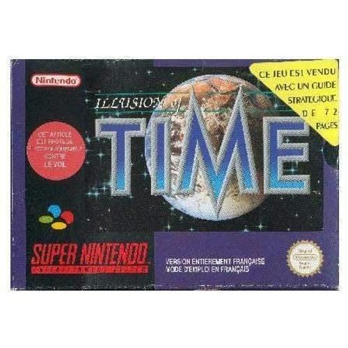 Illusion Of Time Super Nintendo - Super Nes