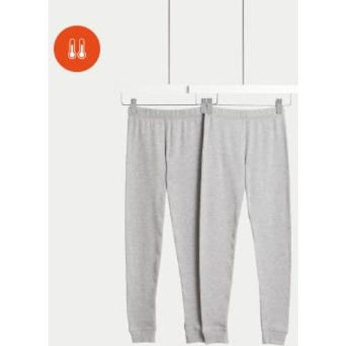 Lot De 2 Leggings Thermiques Heatgen¿ (Du 2 Au 14 Ans) - Gris