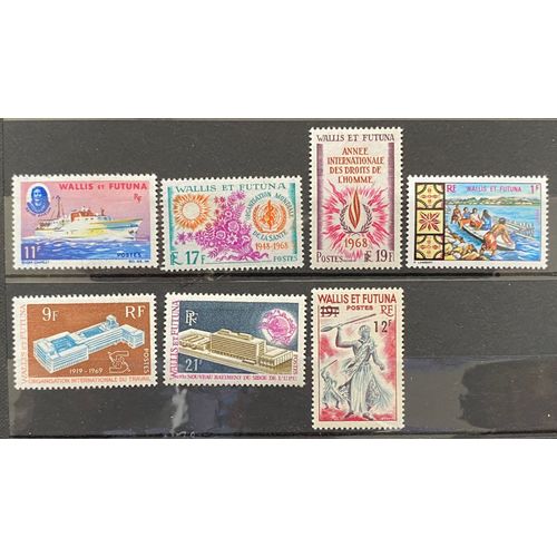 Lot De 7 Timbres Neufs* Wallis Et Futuna 1965 À 1971 Y&t N° 171 À 177