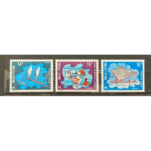 Lot De 3 Timbres Neufs* Wallis Et Futuna 1972 Y&t N° 182 À 184