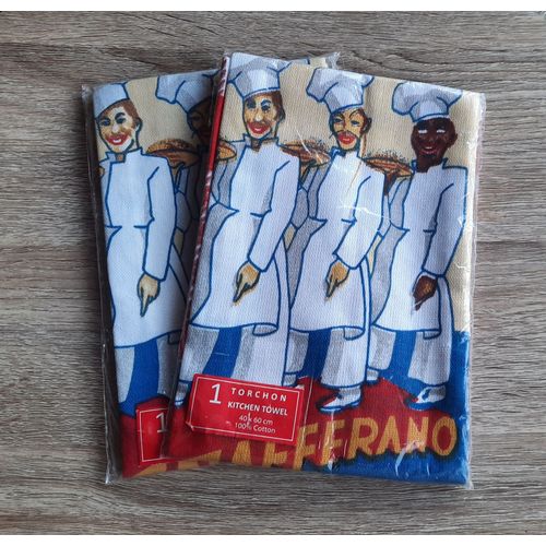 Lot De 2 Torchons Neufs, Lot 2