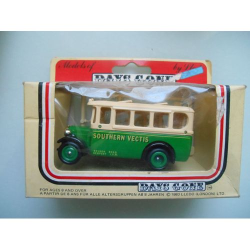 Days Gone Lledo Véhicule Autobus Southern Vectis Et Figurines 1985