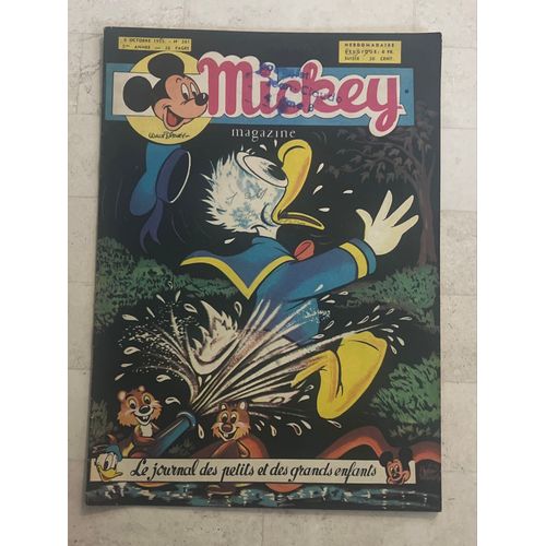 Mickey Magazine N°261 - 6 Octobre 1955 - Le Journal Des Petits Et Des Grands Enfants - 