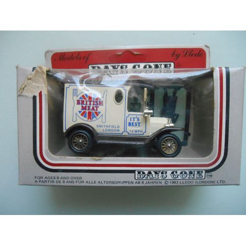 Days Gone Lledo Véhicule British Meat Et Figurines 1984