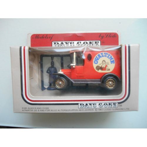 Days Gone Lledo Véhicule Ovaltine Et Figurines 1984