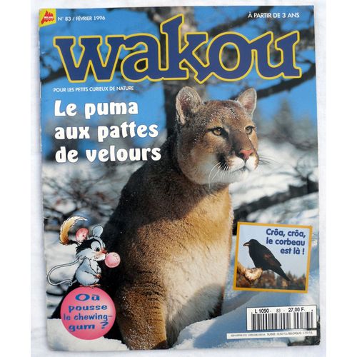 Wakou  N° 83 : Le Puma Aux Pattes De Velours