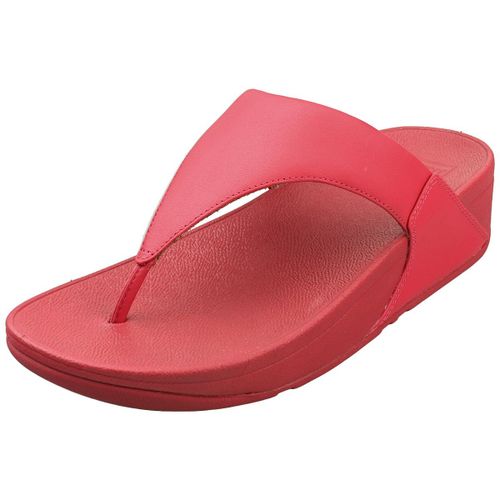 Sandales Plateformes Fitflop Lulu Toepost Rouge Femme