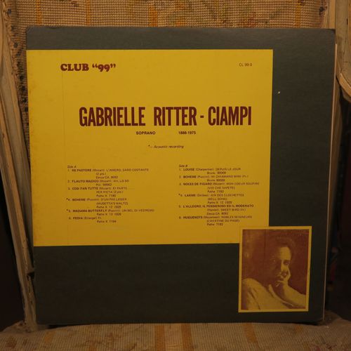 Gabrielle Ritter-Ciampi - Soprano Mozart Puccini Etc...